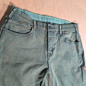 12/32 - Dovetail Workwear Shop Pant - Olive Green